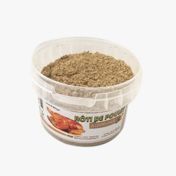 Épice moulu rôti de poulet du Cameroun/Poulet braisé 100g x10