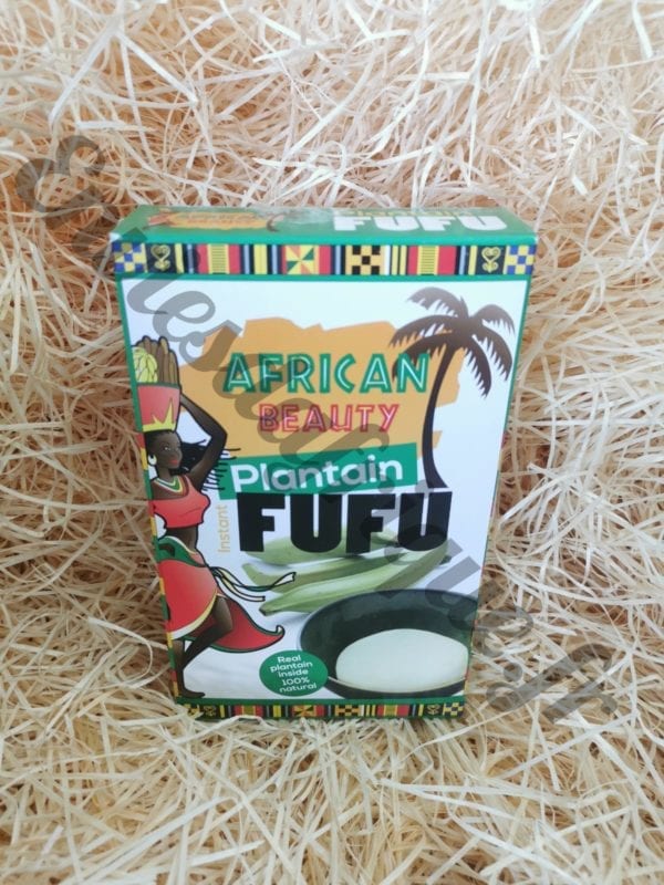 Farine de plantain vert, Fufu plantain 24x681g – Image 2
