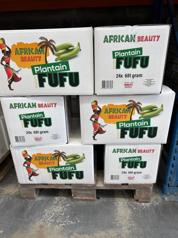 Farine de plantain vert, Fufu plantain 24x681g – Image 3