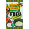 Farine de plantain vert, Fufu plantain 24x681g