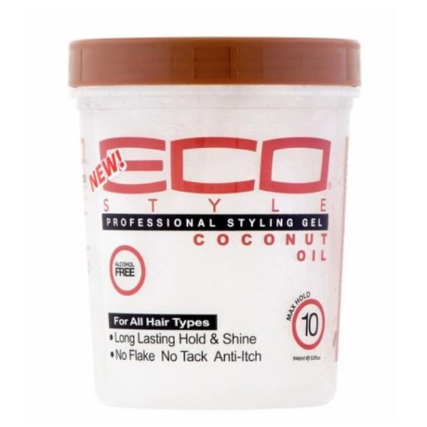 Eco styler coconut oil gel 32oz  (lot de 6)