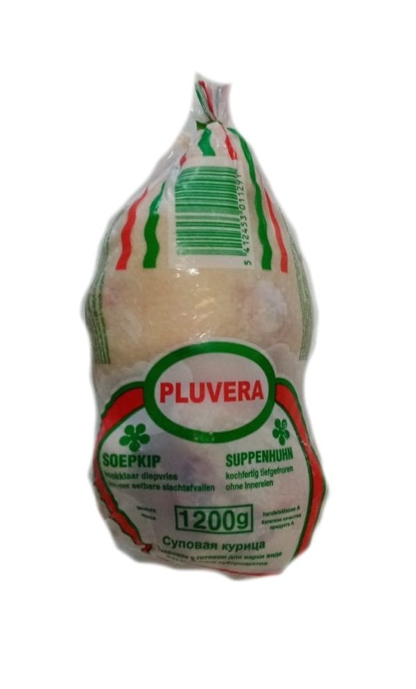 Poule dur pluvera 10x1,2kg