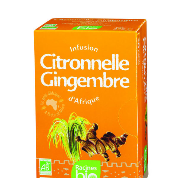 Infusion d'Afrique bio citr. ging 20 sach x 1.6gr