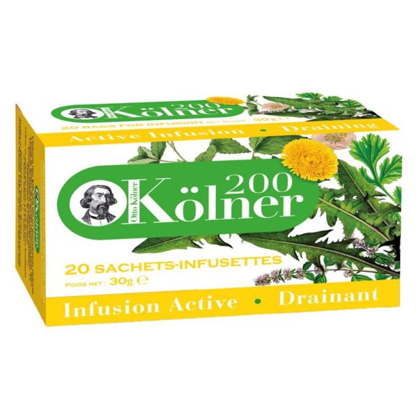 Thé infu otto kolner drainant 20 sachets