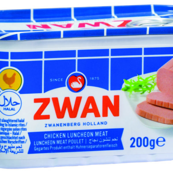 Luncheon meat zwan boeuf 200gr halal