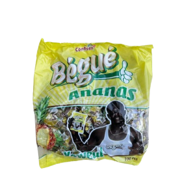 Bonbon bégué Ananas 12x400Gr