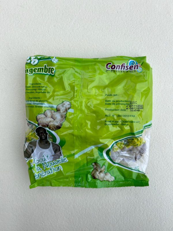 Bonbon bégué gingembre 12x400Gr – Image 2