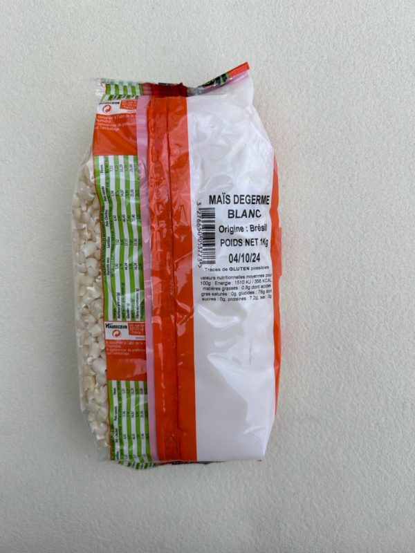 Maïs degerme blanc 15x1kg – Image 2