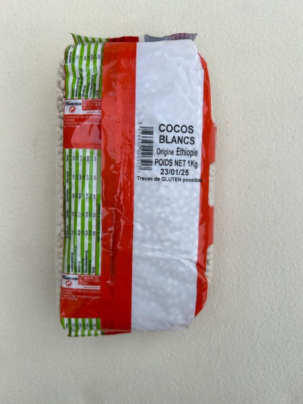 Haricots cocos blancs 15x1kg – Image 2