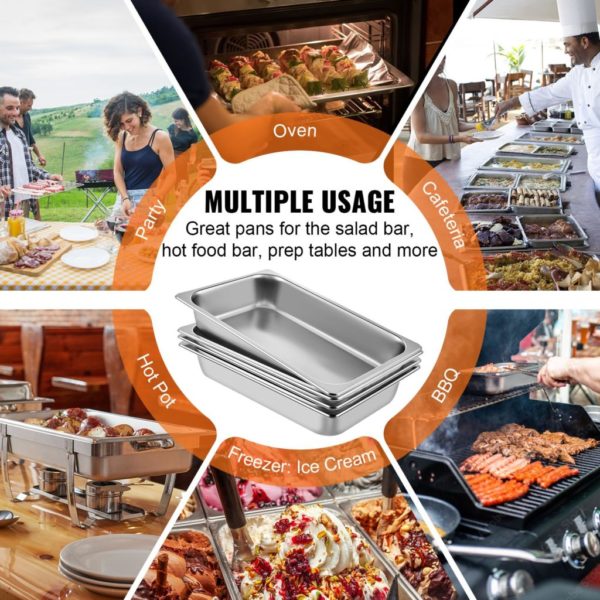 Bac alimentaire en inox x4 – Image 5