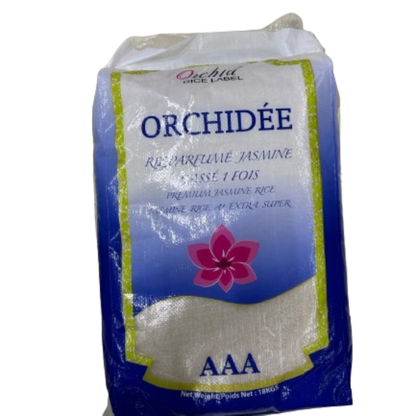 Riz orchidée cassé 1fois 18kg