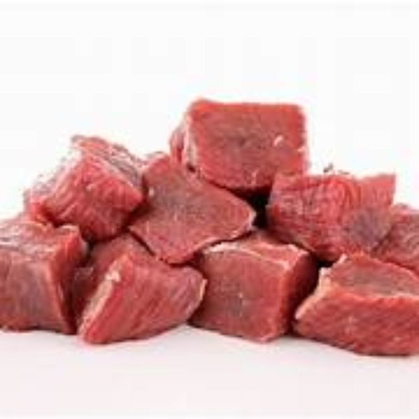 Morceaux de viande de boeuf 12x1kg