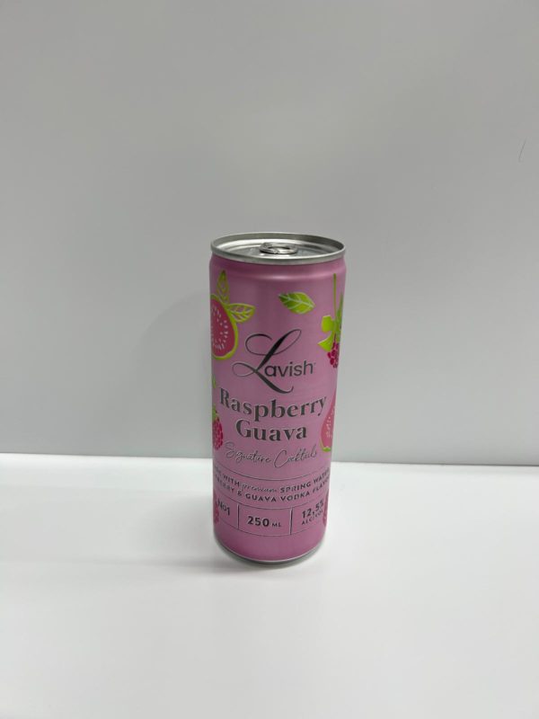 Lavish Raspberry Guava 12.5% 24x250ML